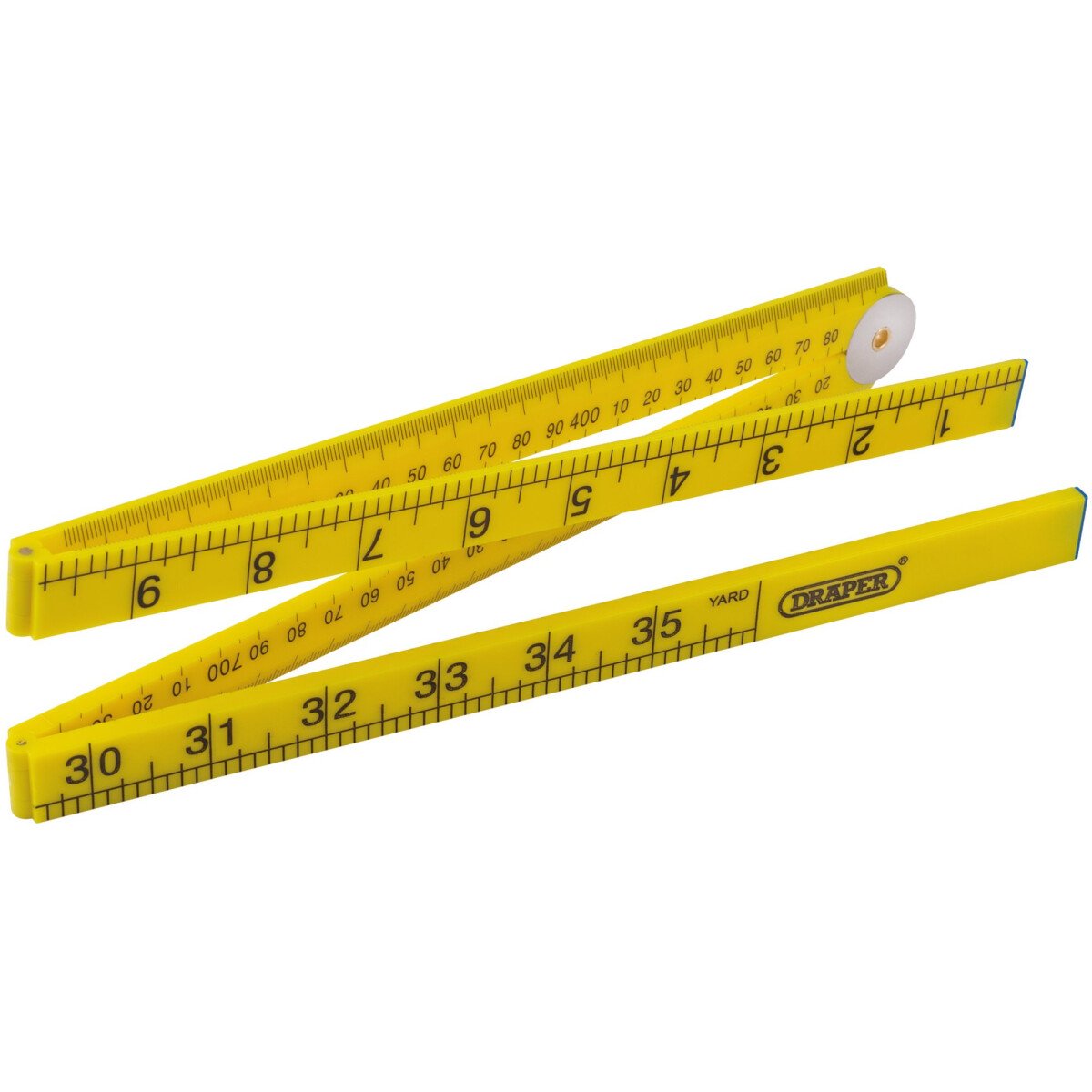 Draper 20700 PFR/1M 1M Plastic Folding Rule