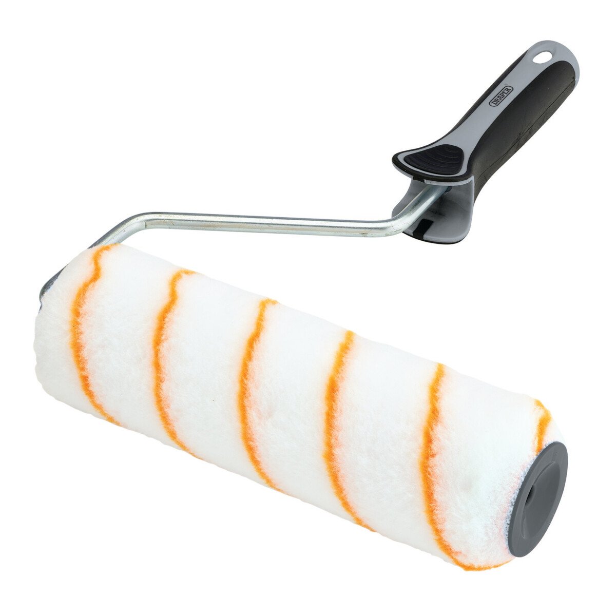 Draper 20884 ROLL-9PM Medium Pile Polyester Paint Roller With Soft Grip Handle, 9"/230mm