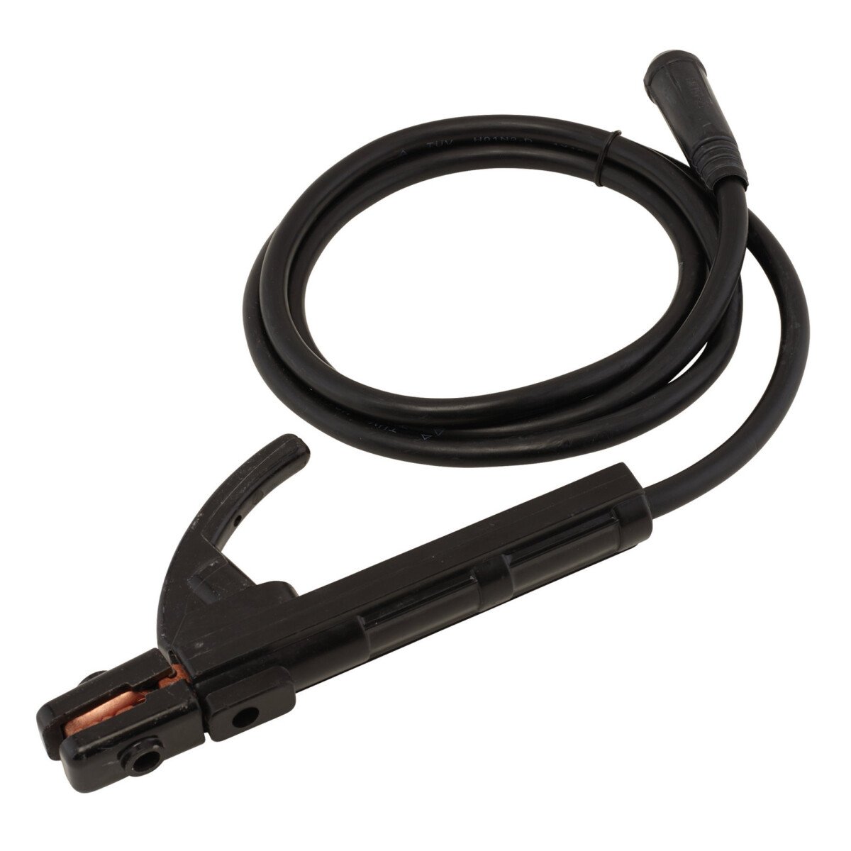 Draper 20924 AWEH200/16/1.8D Mma Welding Electrode Holder With 10/25 Dinse Plug, 1.8m, 200 A
