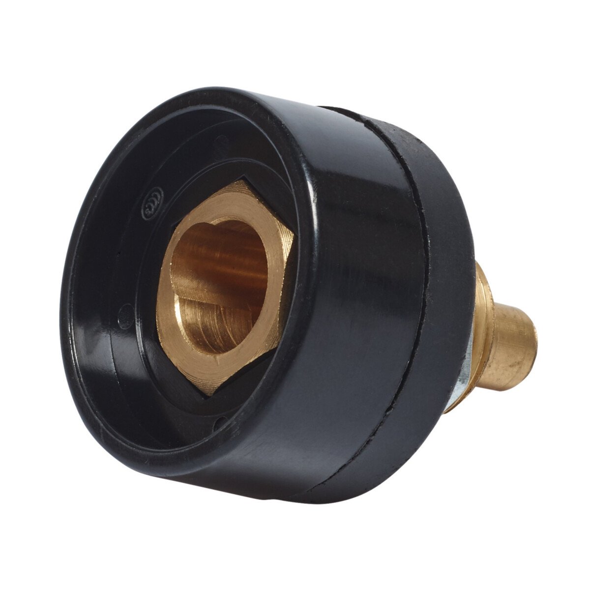 Draper 20933 A-WDINSEADAPTR Dinse Type Adaptor Converts 10 25 To 35 50