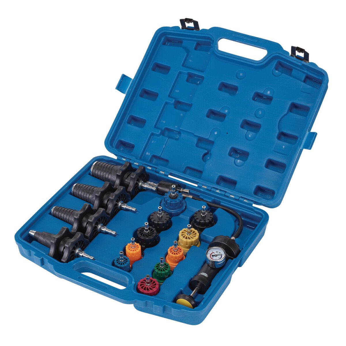 Draper 21439 URPTK-2 Expert Universal Pressure Test Kit (15 Piece)