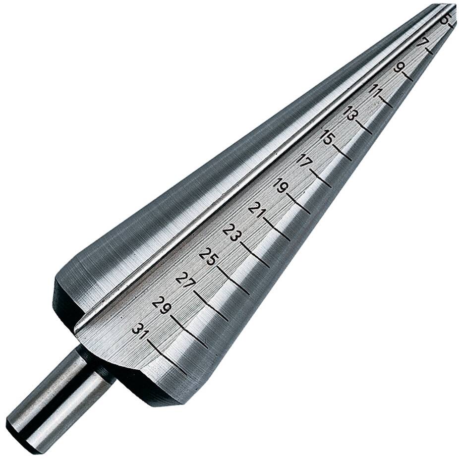 Steel cone drill shop bit