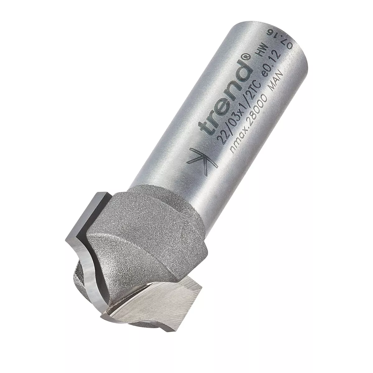 Trend 22/03X1/2TC Flat ogee cutter