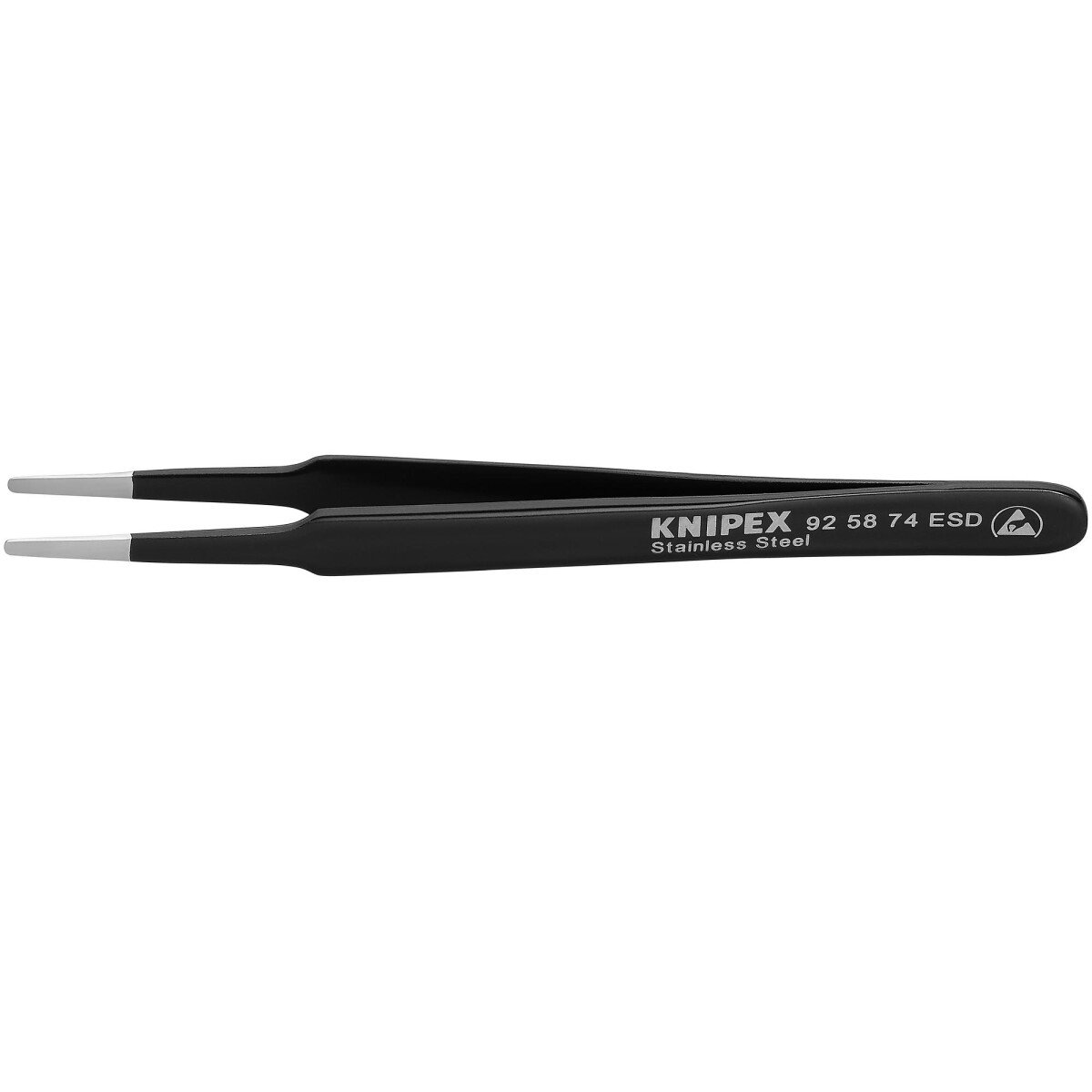 Knipex 92 58 74 ESD 92 58 74 Esd Universal Tweezers, 118mm 23362