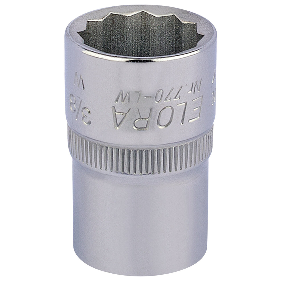 Elora 770-LW 3/8" 1/2" Square Drive Whitworth Bi Hexagon Socket 24830