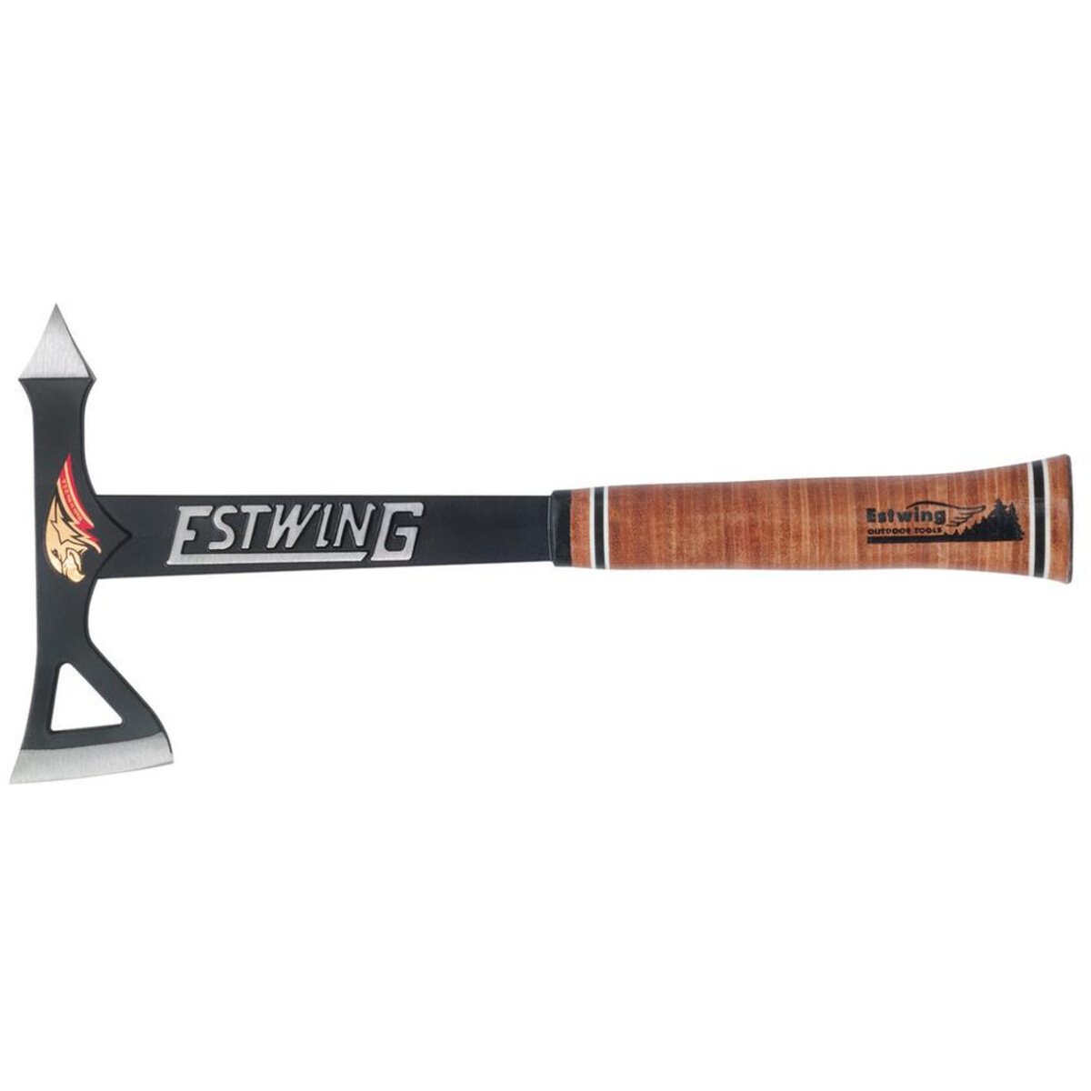 Estwing  24112 ETA Black Eagle Tomahawk Axe 28oz with Leather Grip, 16" 