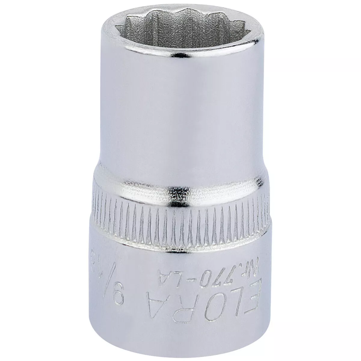 Elora 770-LA 9/16" 1/2" Square Drive Bi Hexagon Socket 24369