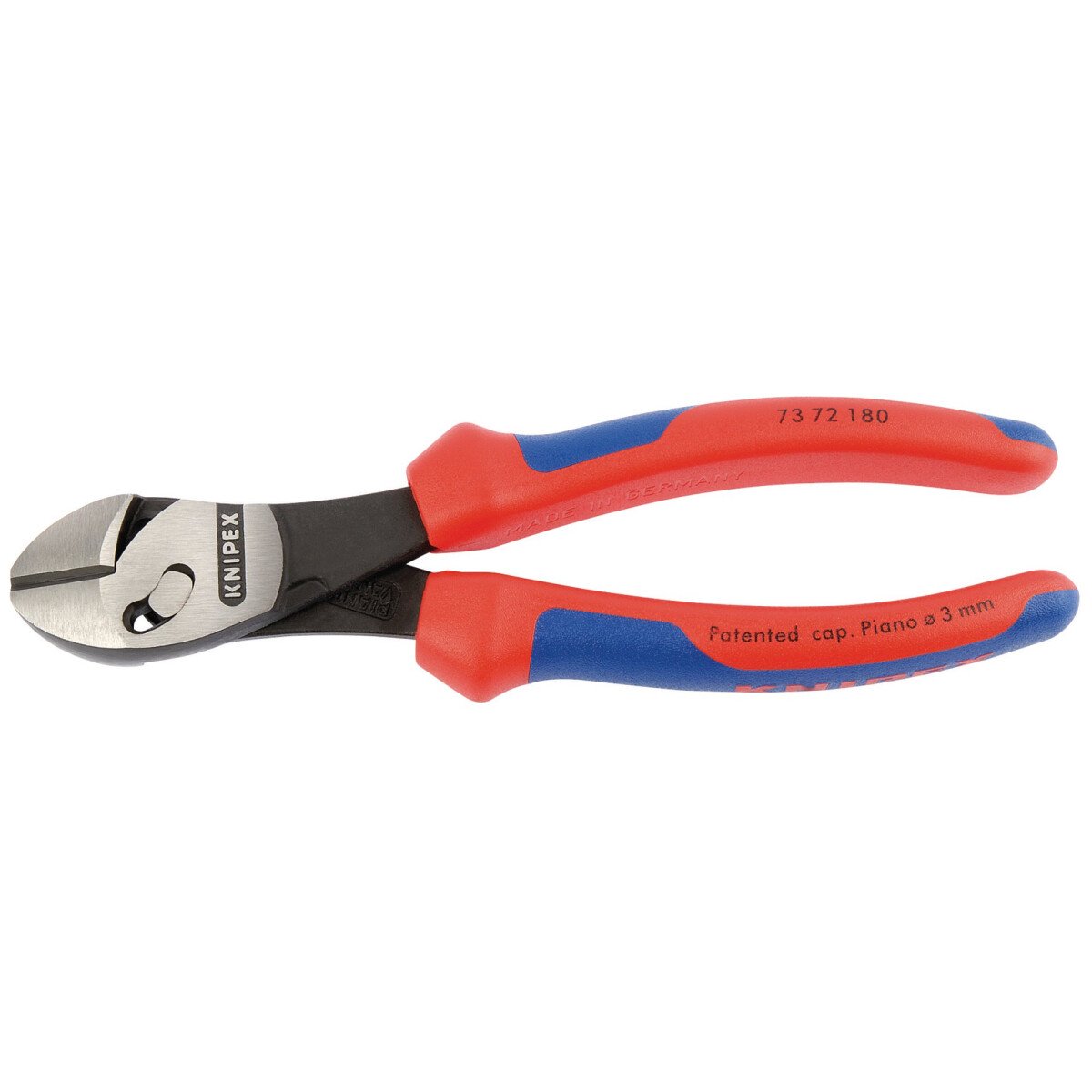 Knipex 73 72 180 Twinforce® High Leverage Diagonal Side Cutters 24378