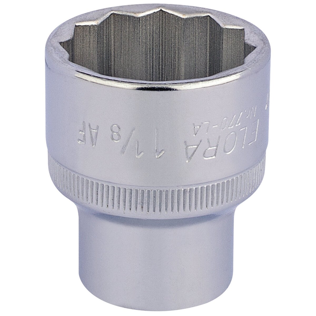 Elora 770-LA 1.1/8" 1/2" Square Drive Bi Hexagon Socket 24492