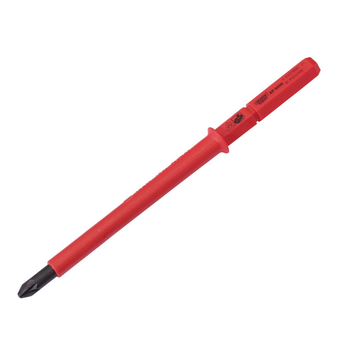 Draper 24746 9651PZ Expert Ergo Plus® PZ Type VDE Interchangeable Screwdriver Blade No.2 x 100mm