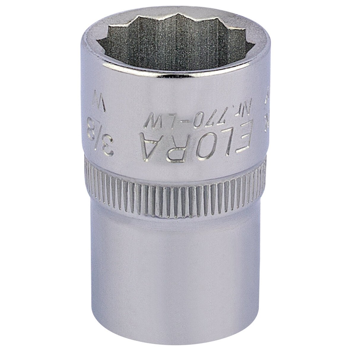 Elora 770-LW 3/8" 1/2" Square Drive Whitworth Bi Hexagon Socket 24830