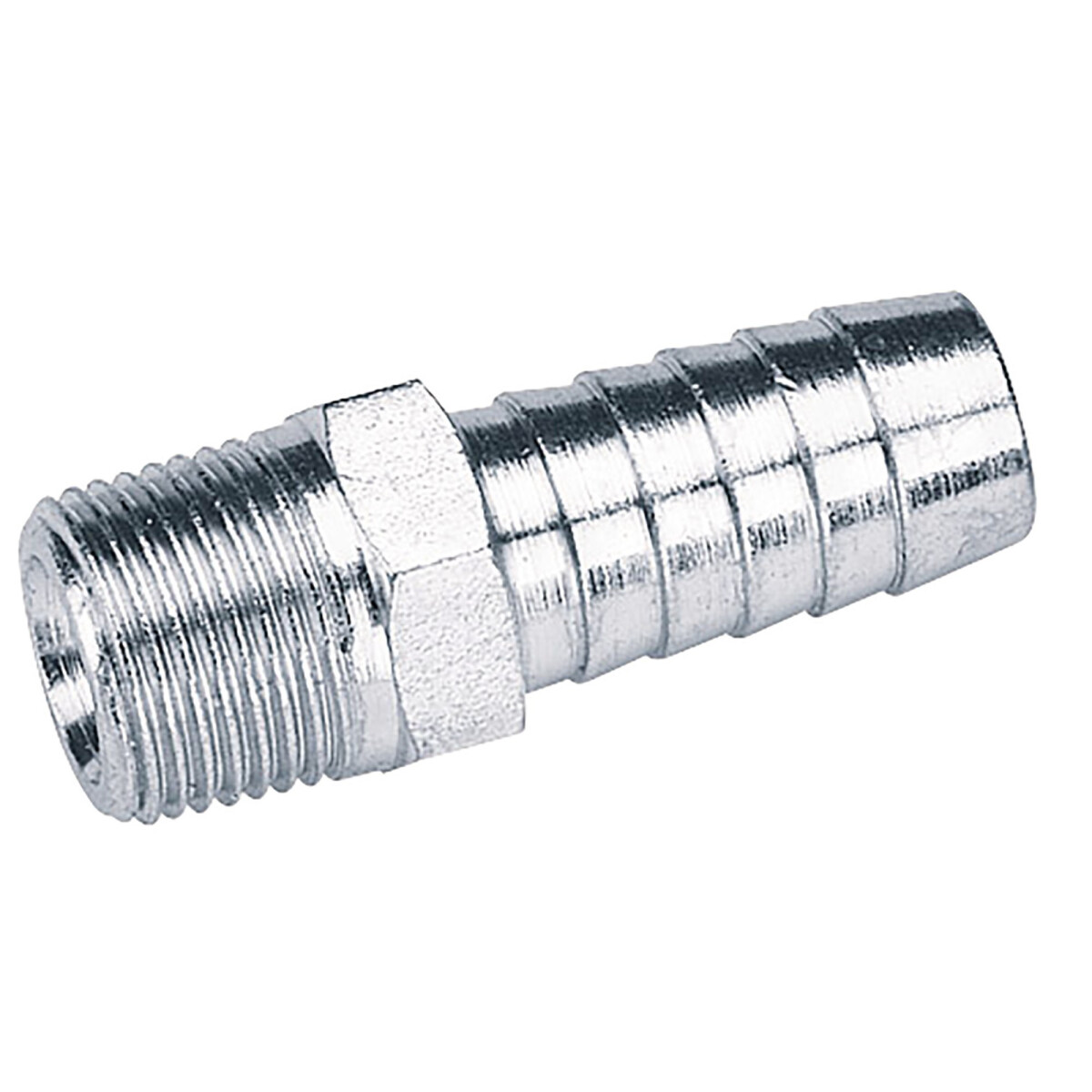 Draper 25863 A2808 PACKED 3/8" Taper 1/2" Bore Pcl Male Screw Tailpieces (3 Piece)