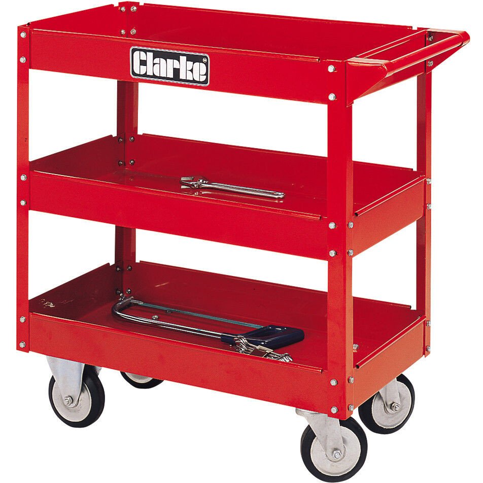 Clarke 7630223 CTT5 - 3 Tier Service Trolley