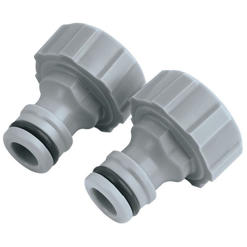 Draper 25906 GWPPTC2 3/4" BSP Outdoor Tap Connectors (Twin Pack)
