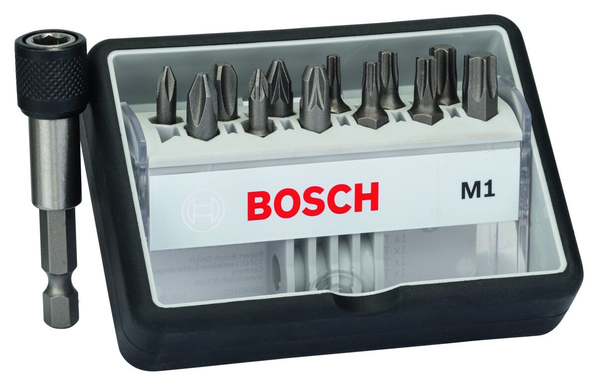 Bosch 2607002563 13 piece assorted screwdriver bit sets - Brute Tough. Quick Change Unive...