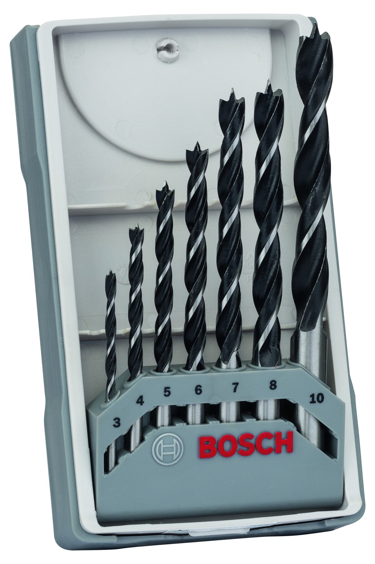 Bosch 2607017034 Brad Point Drill Bit Set 7 Piece 3 - 10 mm