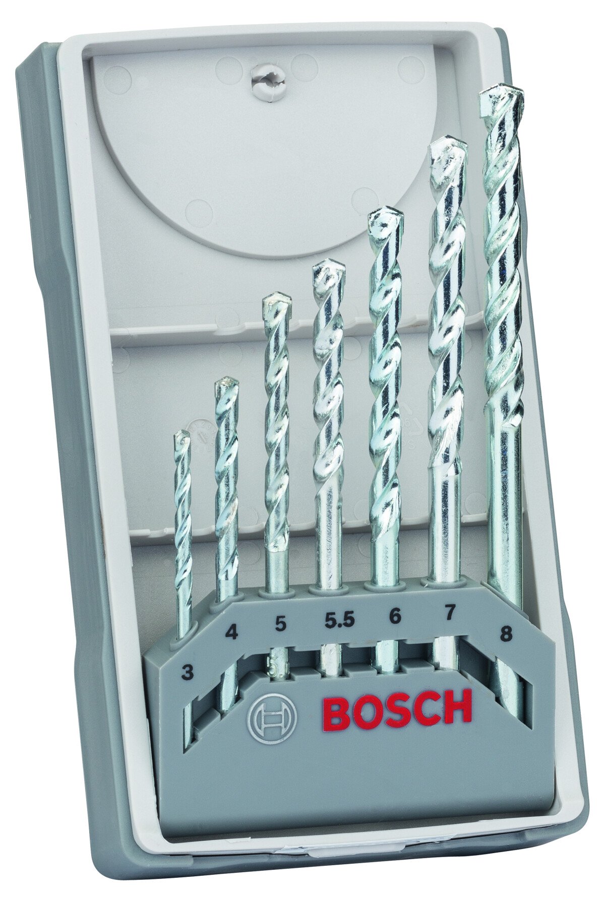 Bosch 2607017035 Impact Masonry Drill Bit Set 7 Piece 3 - 8 mm