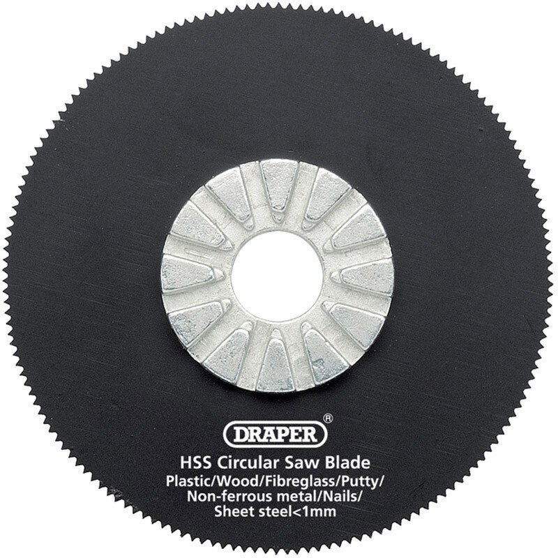 Draper 26073 APT300C(U) HSS Circular Saw Blade 63mm Dia. x 18tpi