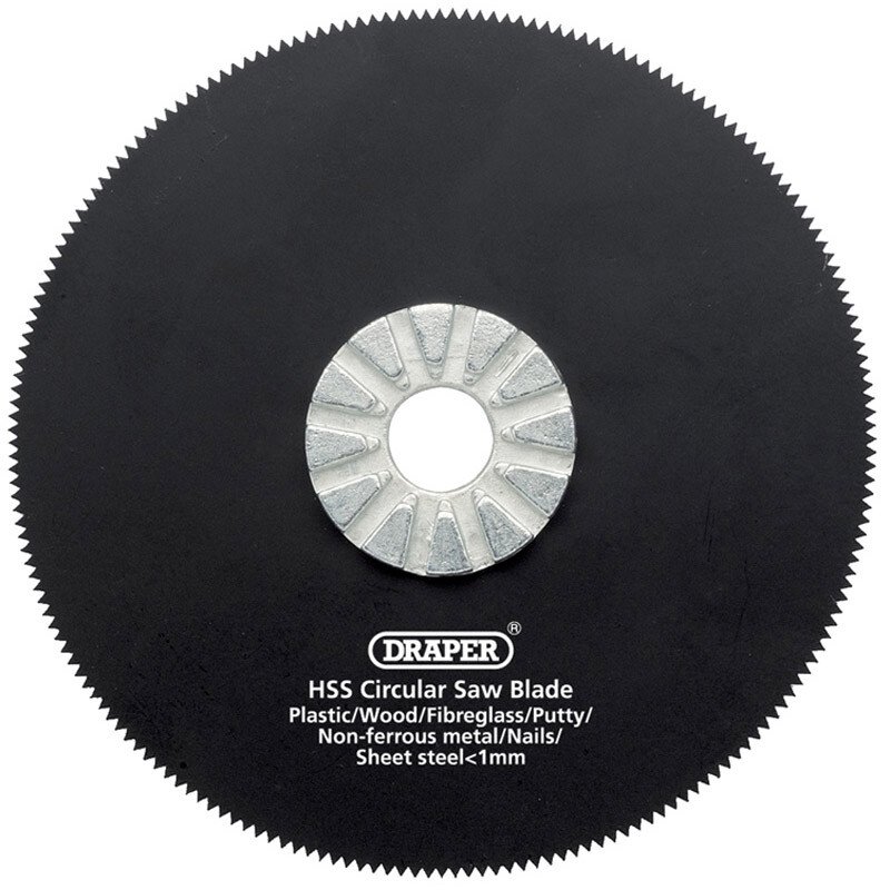 Draper 26074 APT300D(U) HSS Circular Saw Blade 88mm Dia. x 18tpi
