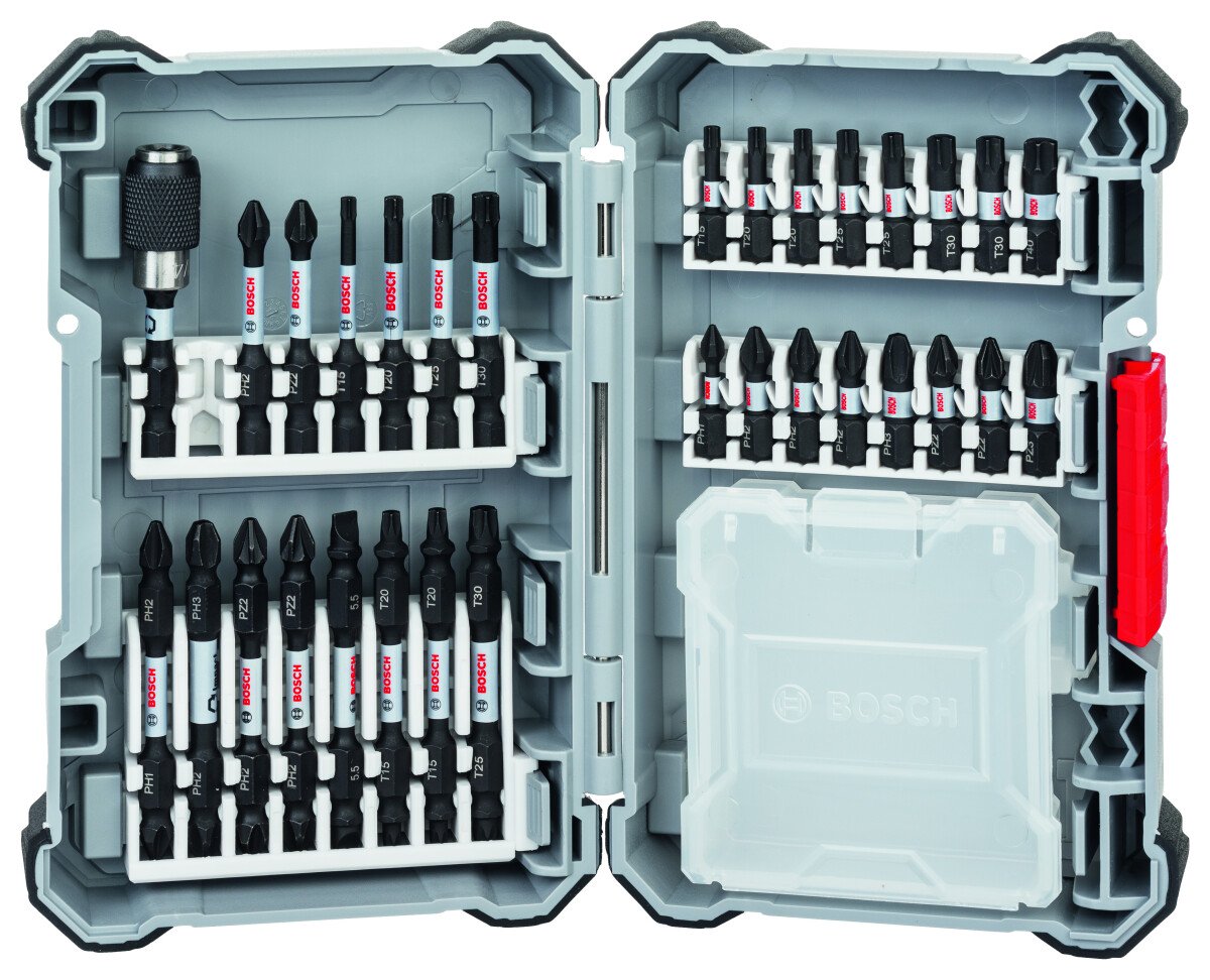 Bosch 2608522366 Impact Control Screwdriver Bit Set, 31-Piece (6 Packs Of 1)