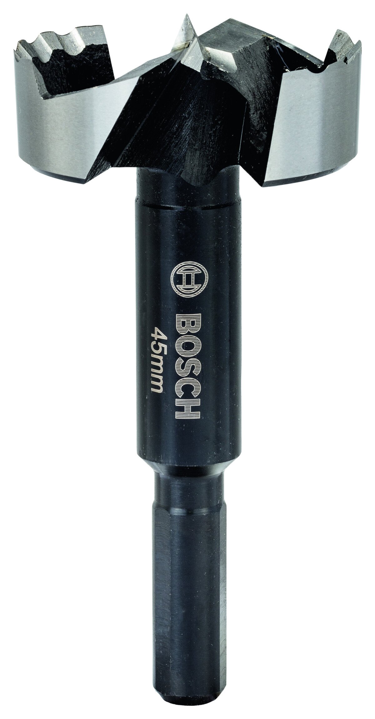 Bosch 2608577020 Forstner Drill Bit 45mm 45 X 90mm, D 10mm, Toothed-Edge (1 Pack Of 1)