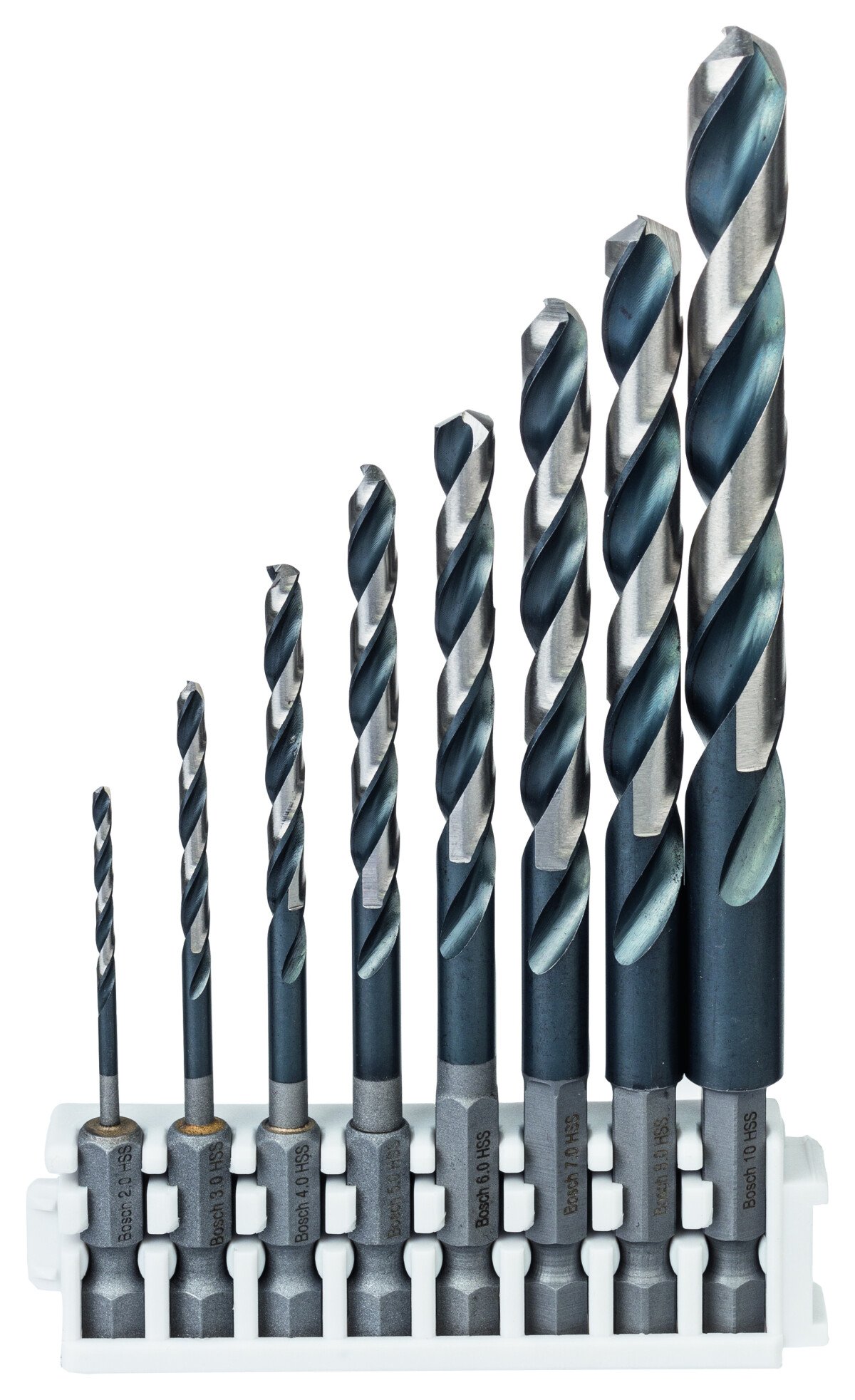 Bosch PRO 2608577139 Impact Control Hss Drill Bit Pack, 8-Pieces (5 Packs Of 1)