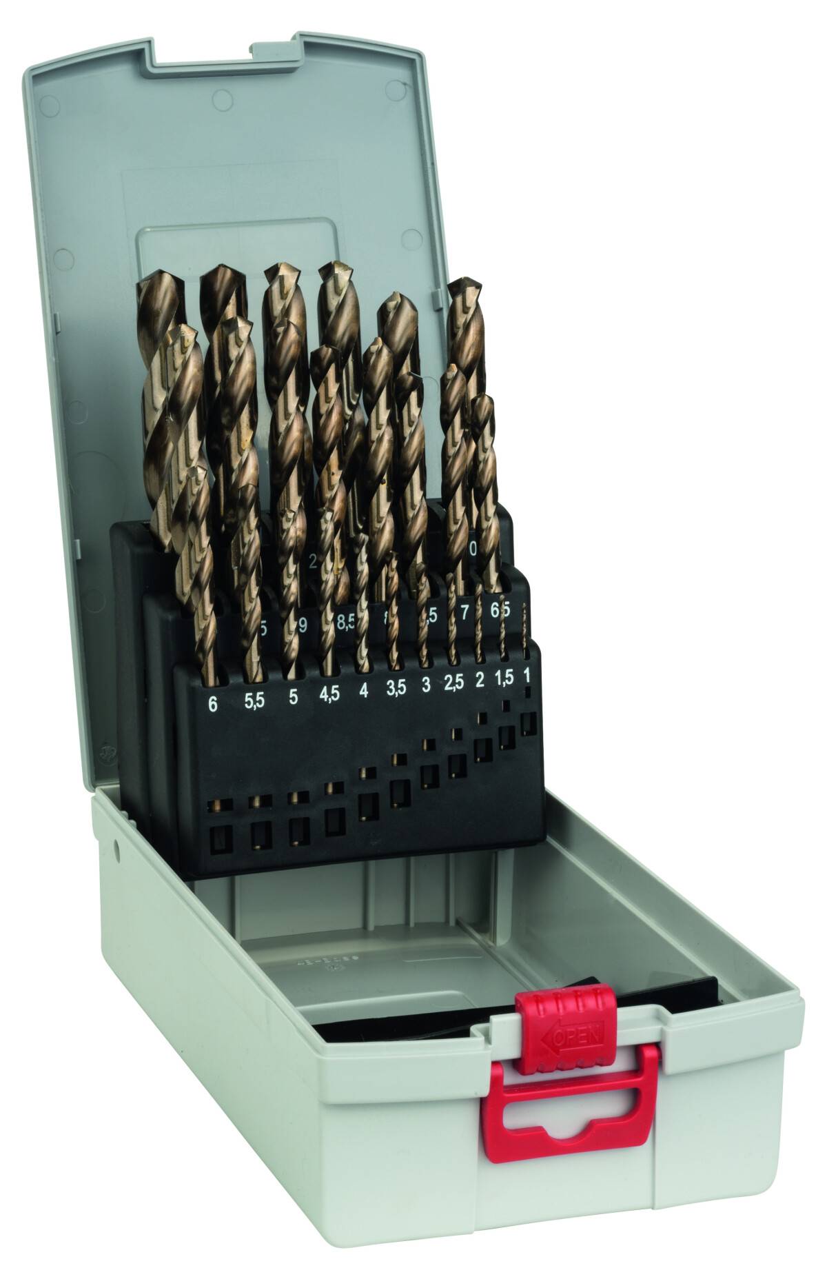 Bosch 2608587018 25 Piece Probox Metal Drill Bit Set Hss Co Din