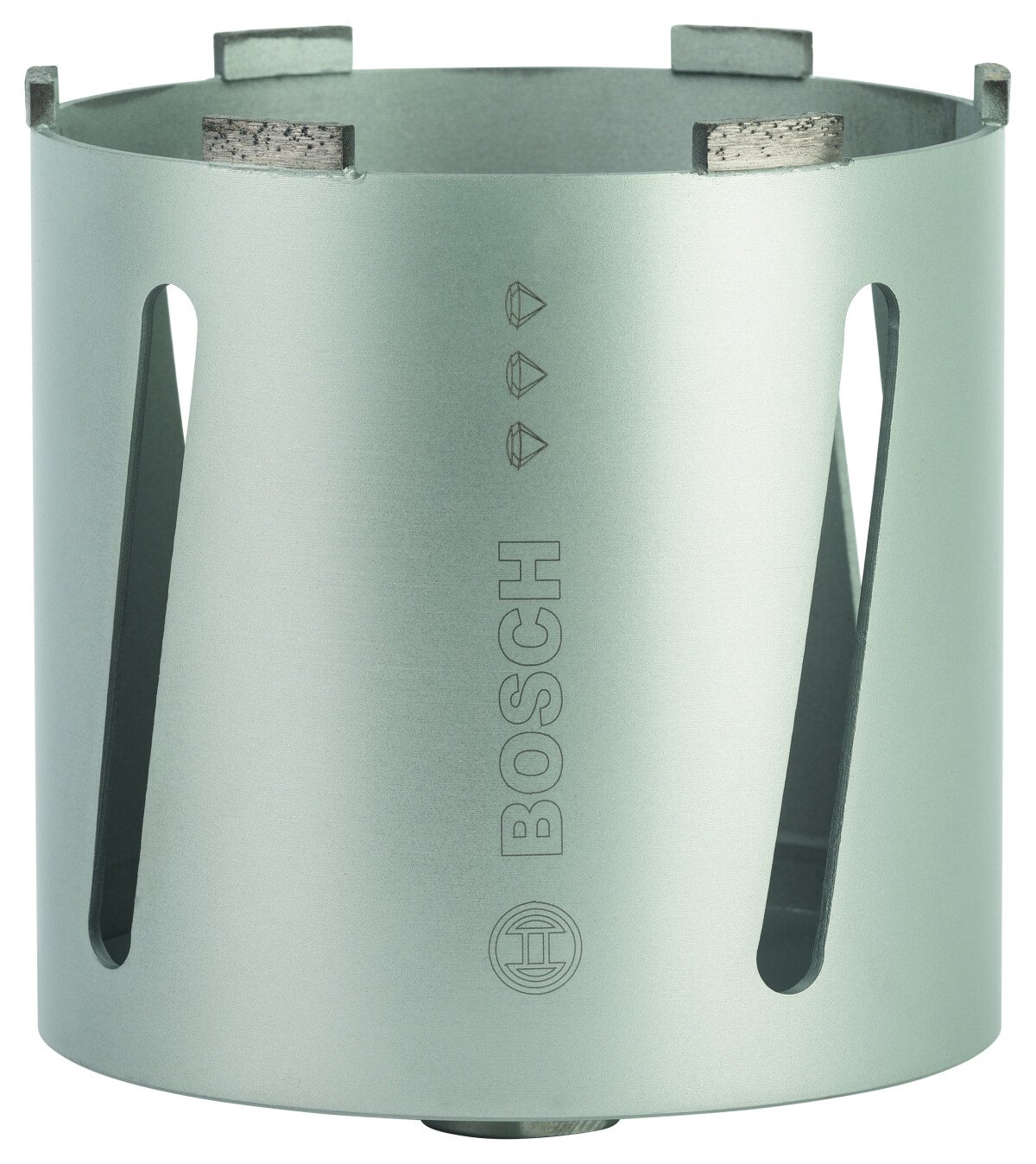 Bosch PRO 2608587333 Diamond Dry Core Cutter G 1/2" 152mm, 150mm, 7 Segments, 7mm (1 Pack Of 1)