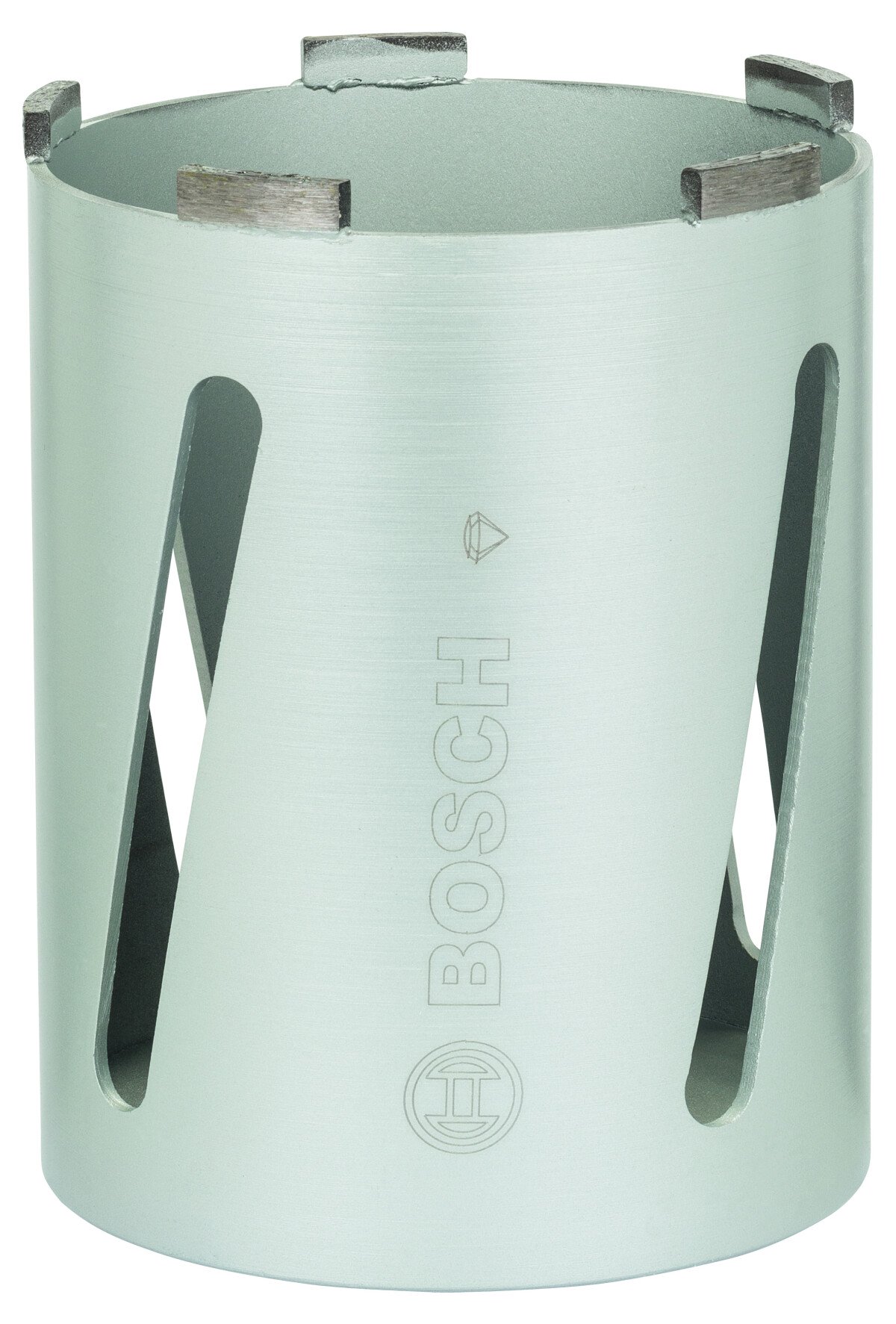 Bosch 2608587342 Diamond Dry Core Cutter G 1/2" 117mm, 150mm, 6 Segments, 7mm (1 Pack Of 1)
