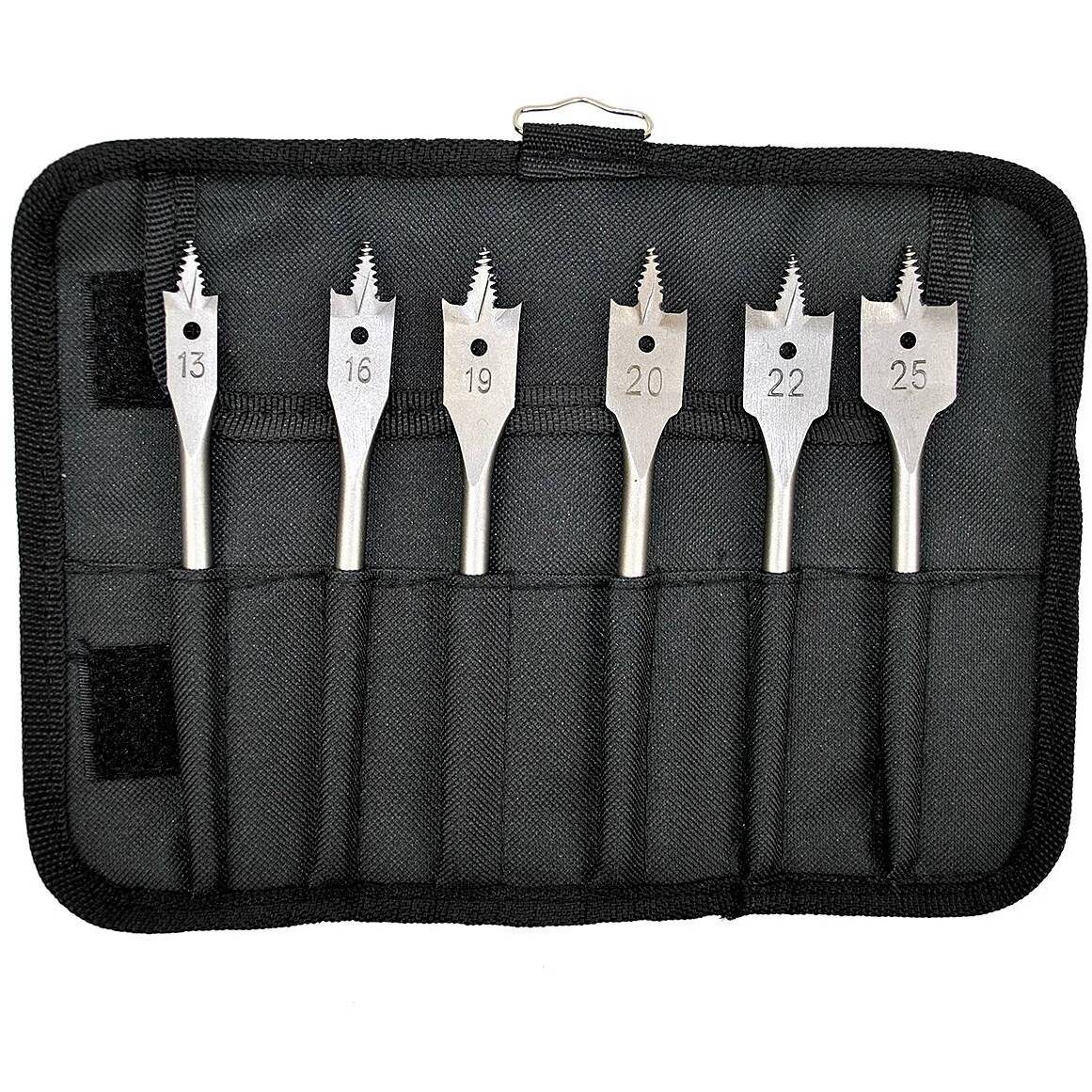 Bosch 2608587793 Self Cutting Flat Spade Drill Bit Set 6pc from Lawson HIS