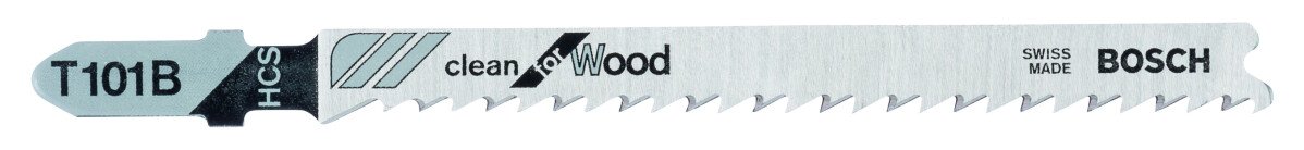 Bosch 2608633622 (T101B) Jigsaw blade pack of 25 clean for wood T101B