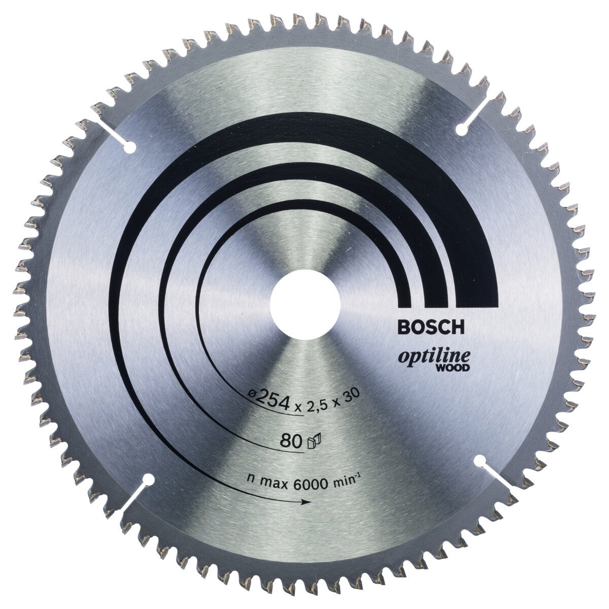 Bosch PRO 2608640437 254x30mm 80T circular saw blade