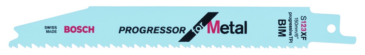 Bosch 2608654401 Progressor for metal, Universal, fast, 1/2" universal shank. S 123 XF