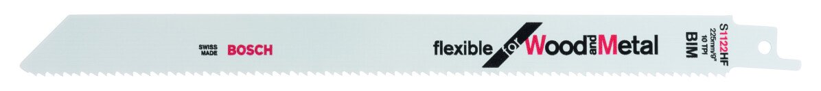 Bosch 2608656270 Flexible for Wood & Metal, Flexible, break resistanf, 1/2" universal sha...