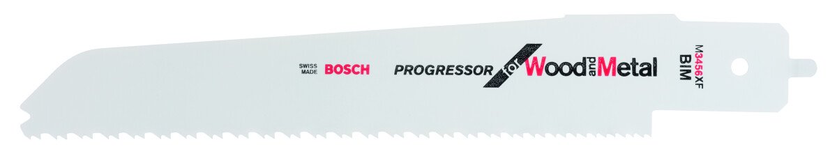Bosch 2608656931 Reciprocating Saw Blade M 3456 Xf For Bosch Multisaw Pfz 500 E Progressor For Wood And Metal (1 Pack Of 1)