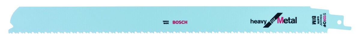 Bosch 2608657406 Reciprocating Saw Blade S 1226 Chf Heavy For Metal (5 Packs Of 5)