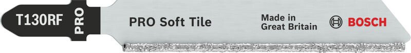 Bosch 2608665259 PRO Soft Tile T130RF Jigsaw Blade, 83 mm, 2 pcs