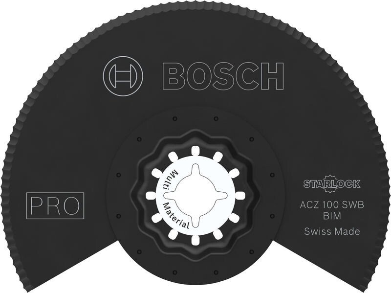 Bosch 2608669123 PRO ACZ 100 SWB Multitool Blade, 100 mm
