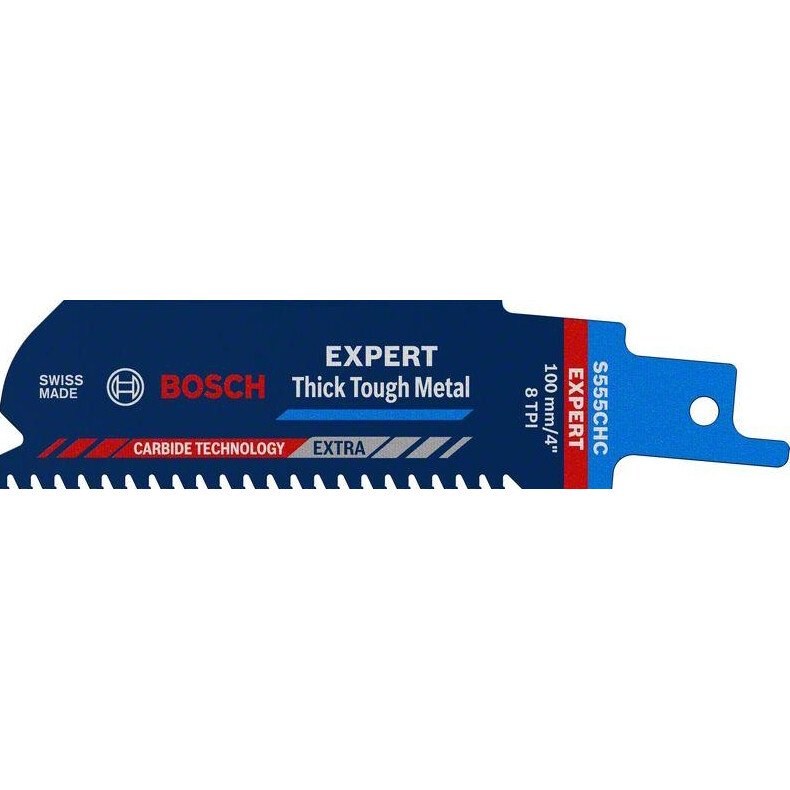 Bosch EXPERT 2608900364 4"/100mm Expert Thick Tough Metal Sabre Saw Blade S 555 CHC