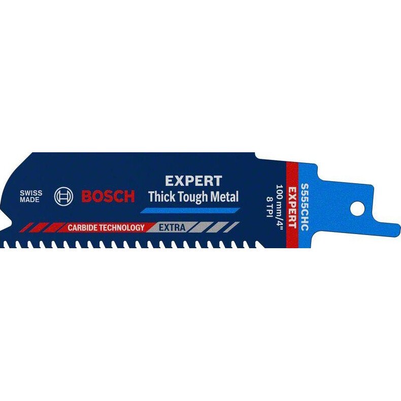 Bosch 2608900364 4"/100mm Expert Thick Tough Metal Sabre Saw Blade S 555 CHC