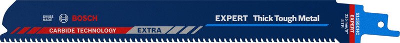 Bosch 2608900368 EXPERT Thick Tough Metal S1155CHC Reciprocating Saw Blade 1-pc