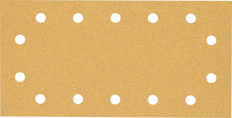 Bosch 2608900861 EXPERT C470 Sandpaper with 14 holes for Orbital Sanders 115 x 230 mm, G 60 10-pc