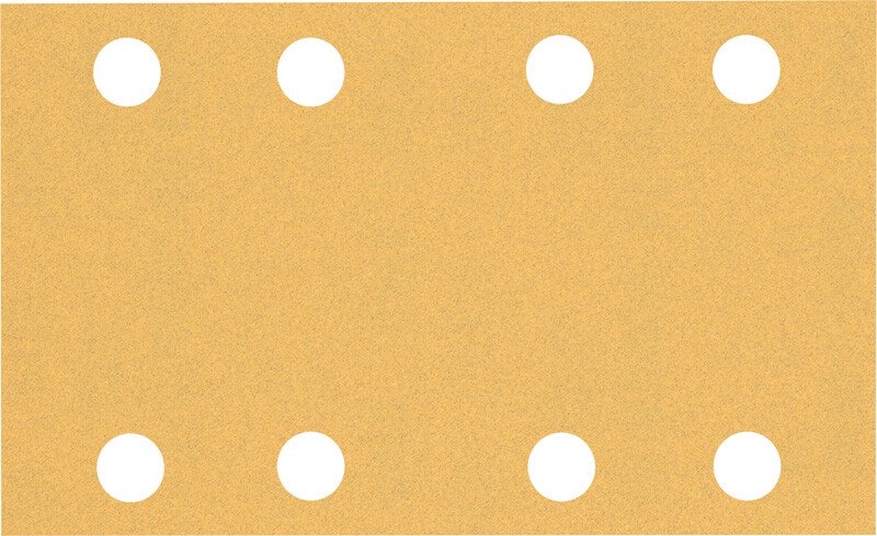 Bosch 2608900881 EXPERT C470 Sandpaper with 8 holes for Orbital Sanders 80 x 133 mm, G 120 10-pc