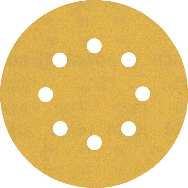 Bosch 2608900915 EXPERT C470 Sandpaper with 8 holes for Random Orbital Sanders 125 mm, G 320 50-pc