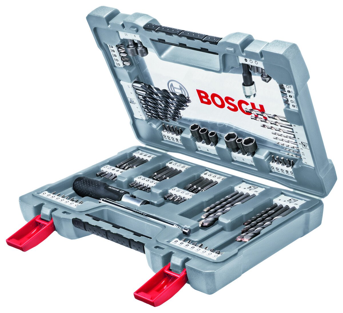 Bosch 2608P00236 105Pcs Premium X-Line Drill Bit And Screwdriver Bit Set (1 Pack Of 105)