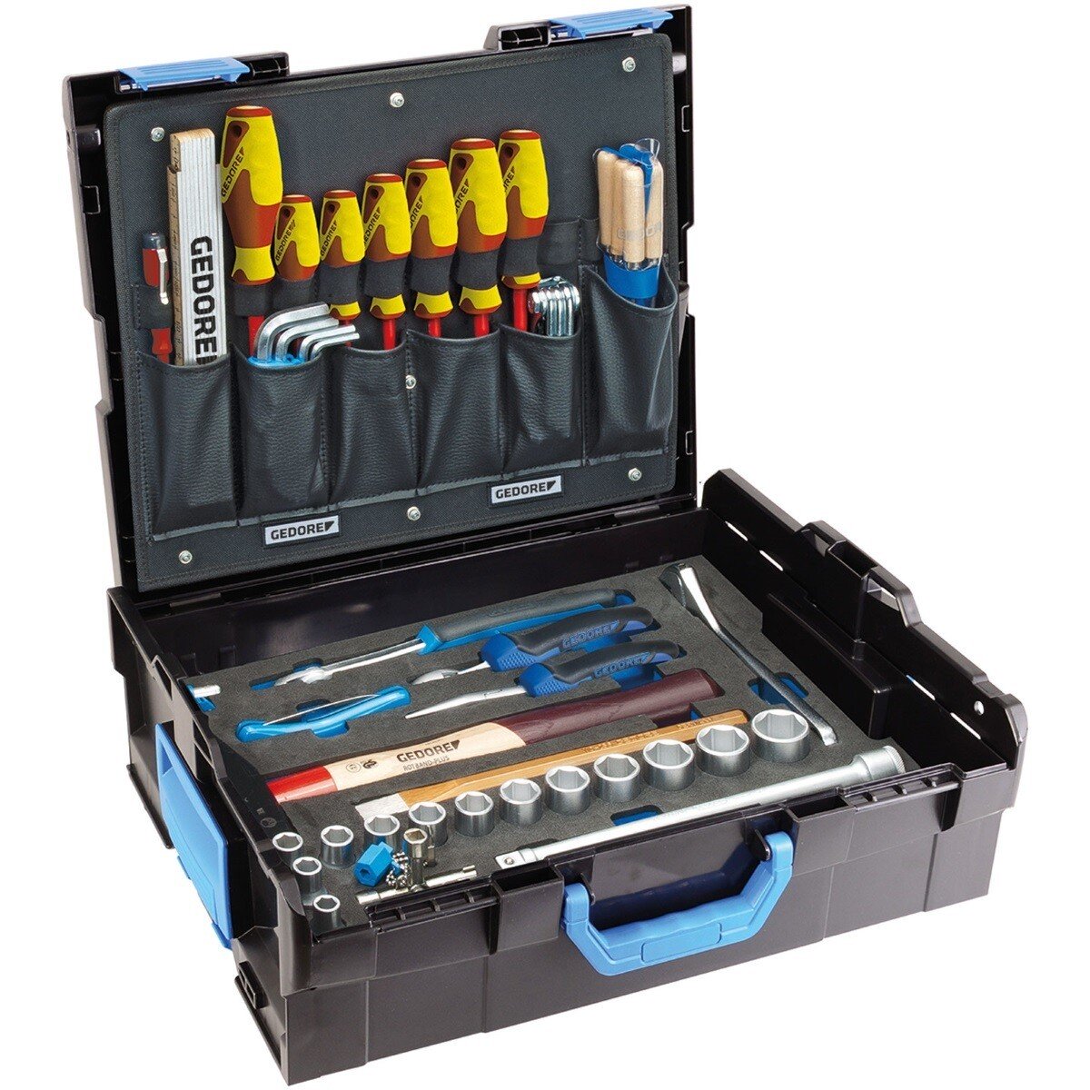 Gedore 2658194 58 Piece Sortimo Mechanics Tool Kit and L-Boxx 1100-01