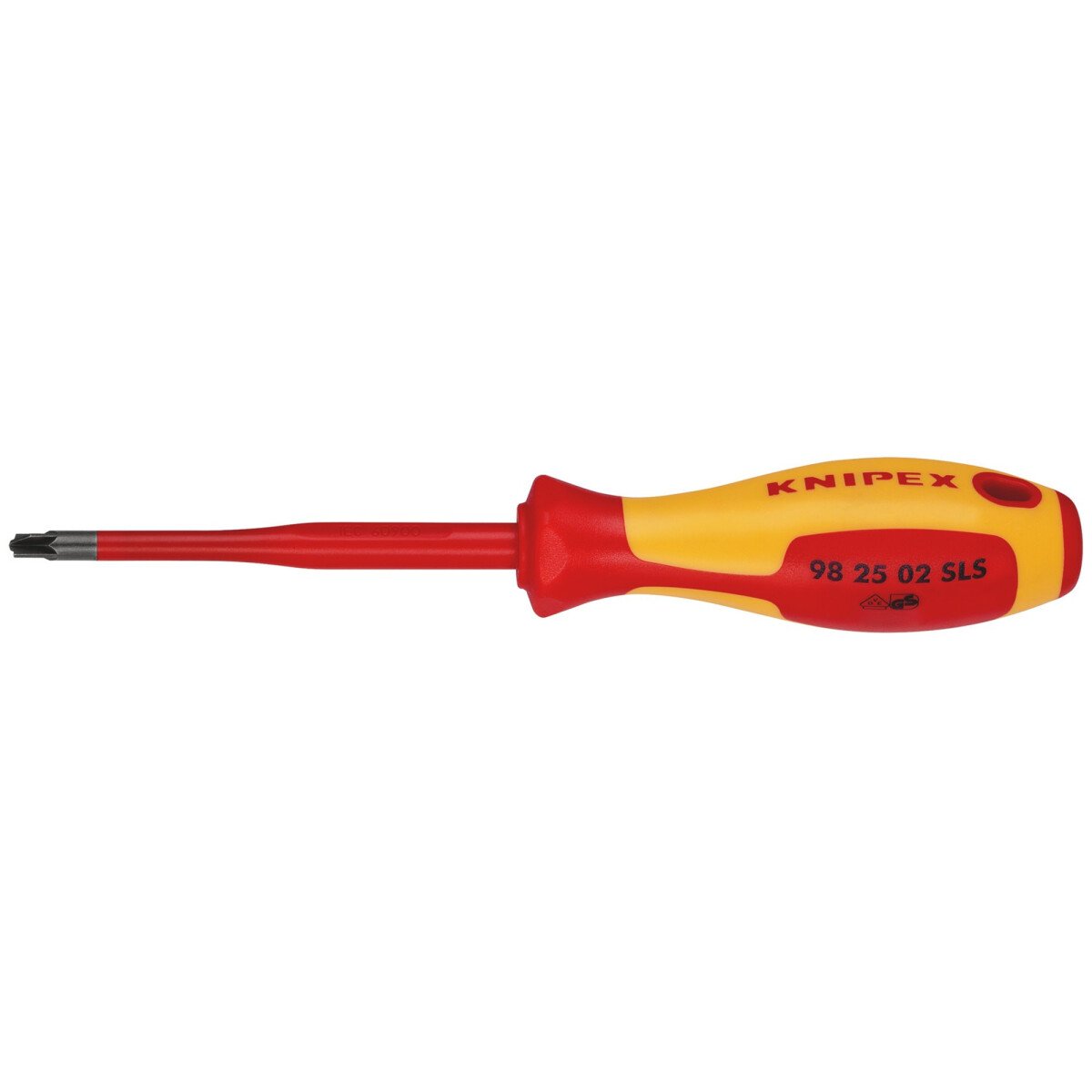 Knipex 98 25 02 SLS 98 25 02 Sls Vde Insulated Plus/Minus Pozidriv® Screwdriver, Pz/S2 X 100mm 28058