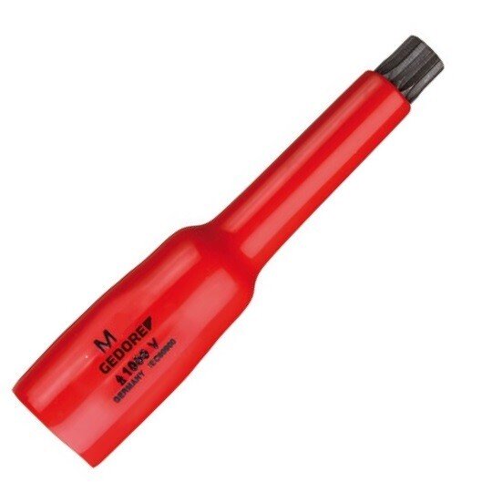 Gedore 2946580 VDE Screwdriver Bit Socket XZN M12 3/8" Drive VDE INX 30 12