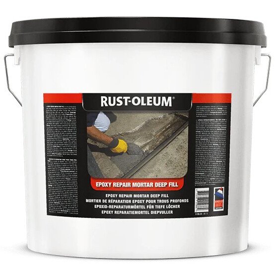 Rustoleum 519025 Epoxy Repair Mortar Deep Fill Dark Grey Epoxy 25KG