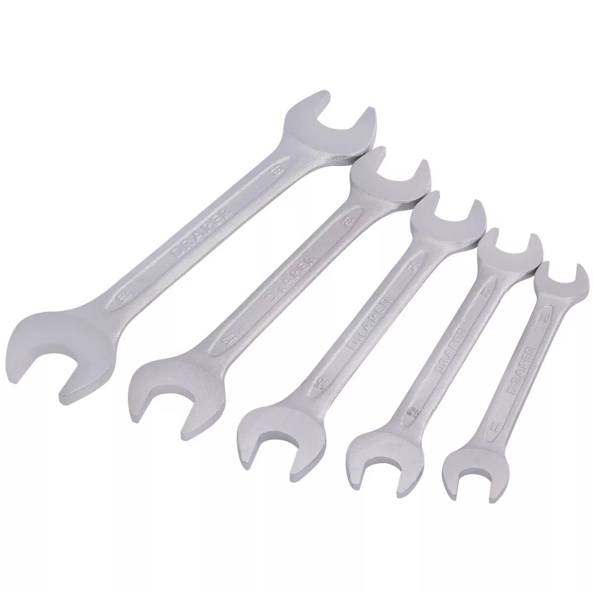 Draper 30768 5049/5/MM 5 Piece Metric Open End Spanner Set